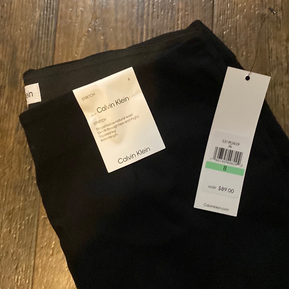 Calvin Klein Black Dress Pants NWT